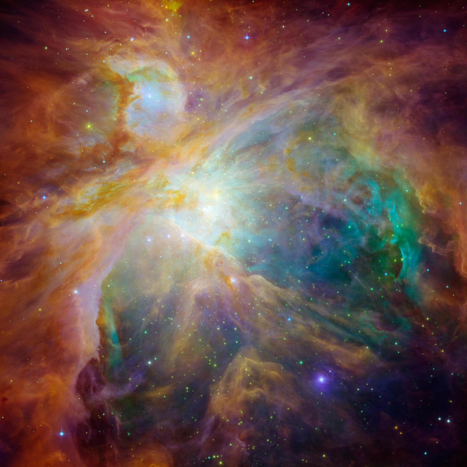 Orion Nebula (M42), emission nebula — NASA / ESA / Hubble